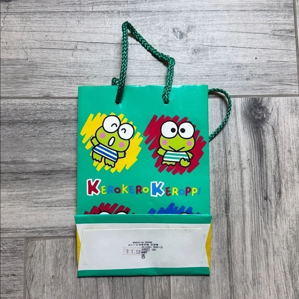 Sanrio Keroppi Vintage Gift Bag